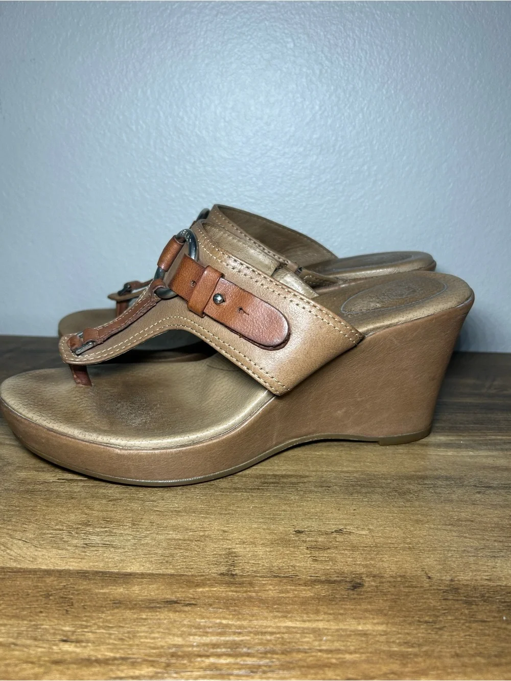 Ariat leather thong